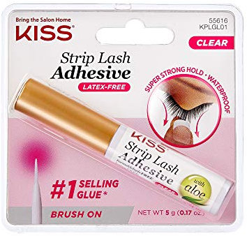 KISS Strip Lash Adhesive with Aloe Clear