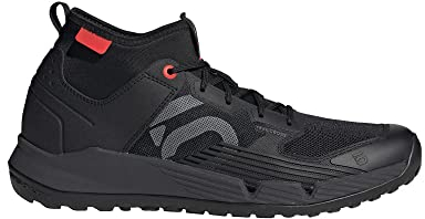 adidas Herren 5.10 Trailcross Xt Schnürschuhe, Freizeitschuhe, Schwarz, Core Black/Grey Four/Solar Red, 45 EU