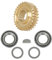 munirater Zinkenwelle Getriebe Lager Rennen Abstandshalter Schlüssel Schneckengetriebe Kit Ersatz für MTD Troy Bilt Pferdefräse GW-11527 GW-1064 1064