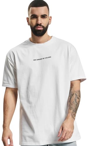 Mister Tee Herren T-Shirt We Dream in Colors Oversize Tee White XXL