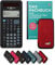 TI-30X Pro MathPrint inkl. Schutztasche Rot & Fachbuch (132 Seiten, DIN A5) – Wissenschaftlicher Rechner – Smart Set