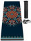LaiEr Yogamatte, rutschfeste, umweltfreundliche Trainingsmatte mit Tragegurt, dicke Übungs- und Trainingsmatte für Yoga, Pilates und Fitness (183 cm x 61 cm x 6 mm)
