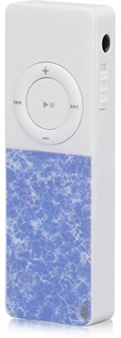 Schlanker MP3-Player, Klassischer Multifunktions-HiFi, Verlustfreier Sound, Unterstützt 64 GB (Blau)