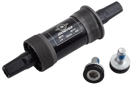 ZENCIX Tretlager Mountainbicycle-Bodenhalterung 68 * 103 110.5 113 116 118 120 122.5 124.5 127,5 137 143mm Road MTB Fahrrad Bb. Setzt die Achse Innenlager (Color : 68x137mm)