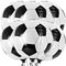 6 Stück Fußball Luftballons Geburtstag,22 Zoll 4D Fussball Luftballon Schwarz Weiß,Fußball Deko Folienballon,Fussball Deko Geburtstag Kinder,Fußball Luftballon für WM Party Deko,Kindergeburtstag Deko
