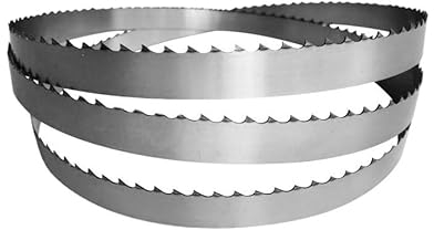 3 Stück 1200 x 16 x 0,38 mm 8TPI Bandsägeblätter Knochensägen Maschinenzubehör Bandsägeblätter Schneiden von Knochen