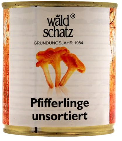 Wald Schatz Pfifferlinge unsortiert, 12er Pack (12 x 165g)