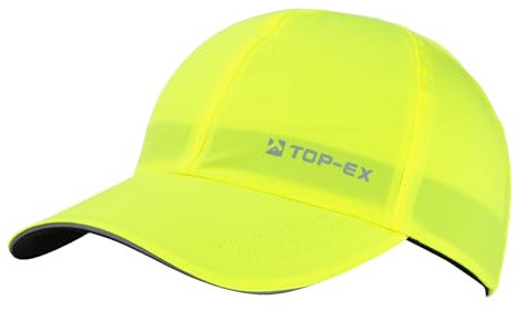 TOP-EX wasserdichte XXL Baseball Cap Herren Running Cap Sommer Kappe Sonnenhut Basecap Großer Kopf Sports Golf Cap 65 Tennis Laufkappe UV-Schutz Leuchtendes Grün