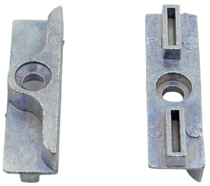 TUBBEK 4 Uds. De plástico y Acero for Ventana, Punto de Bloqueo, Ventana abatible, Barra de Puerta, Bloque de Bloqueo, Hebilla, Ventana, Accesorios de Varilla de accionamiento