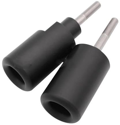 DZSTAIYOUSM Sturzpads Motorrad Für Suzuki Für GSX-R 600 750 Für GSXR600 Für GSXR750 2004-2005 Motorrad Carbon & Schwarz No Cut Rahmen Sliders Crash Fallen Schutz Rahmen Slider(Schwarz)