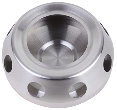 CIYODO Teewärmer Aus Für Teebecher Als Kerzenständer Geeignet Für Zuhause Party Hochzeit Silber