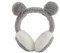 ohrenwärmer-Barts, Ohrenschützer für Frauen Bequemer, Ohrenwärmer Faltbare Outdoor-Ohrschützer Klassische Weiche Plüsch-Ohrschützer Warmer Kälteschutz Earmuffs Fleece Ohrenschützer