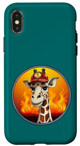 iPhone X/XS Giraffe Fire Brigade Case