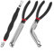 Automotive Electrical Tools 3PC Disconnect Pliers Set with Dual Durometer Grips for Comfortable Handling