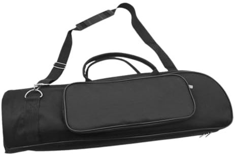 Vaguelly Trompetenkoffer Mit Riemen Instrumententasche Aus Trompetentragekoffer Mit Schultergurt Zum Sicheren Transport Der Trompete Und Zubehör