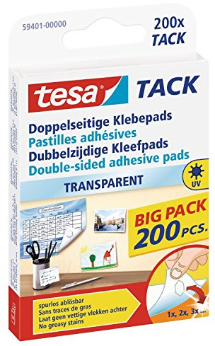 Tesa 59400-00000-00 Klebepads, 60 Pads