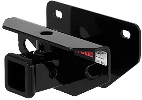 CURT 13333 Anhängerkupplung Klasse 3, 5,1-cm-Aufnahme, Schwarz