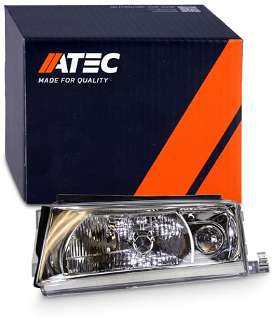 ATEC Germany 1x Hauptscheinwerfer vorne links H4 / H3 Frontscheinwerfer | Kompatibel mit: SKODA OCTAVIA I, OCTAVIA I Combi