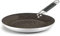 Pentole Agnelli ALSA111BBINF32 Sartén de aluminio con avellanado bajo infinito, con mango tubular de acero inoxidable Cool, 32 cm, plateado