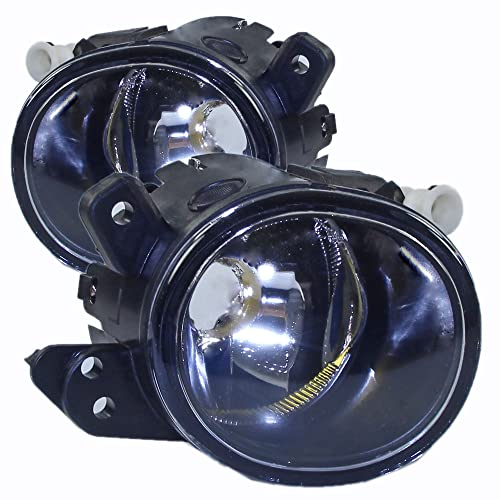 BESTPRICE 2x Nebelscheinwerfer NSW Nebellampe Nebelleuchte H11 links und rechts, Schwarz, Halogen, Auto, FogLight