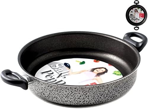 Home Salt N'Pepper Tegame in Alluminio, Rivestimento Antiaderente, 32 cm