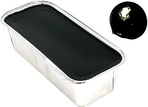 Flaschensiegellack N Schwarz 500 ml, Siegellack in Aluschale zum Flaschen Tauchen/Versiegeln, Lack hart und brüchig Black