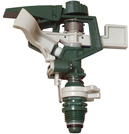 Aqua Control C2085 Aspersor Sectorial, Verde Blanco, 15x6x20 cm