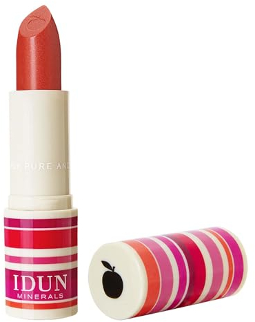 IDUN Minerals Illuminating Creme Lipstick - Frida, Pink