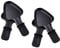 Hobby Tech Coupelle à raclette avec revêtement Anti-adhésif 19x10cm [Lot de 4] Noir