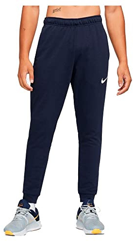 NIKE CZ6379-451 M NK DF PNT Taper FL Pants Men's Obsidian/Weiß 2XL