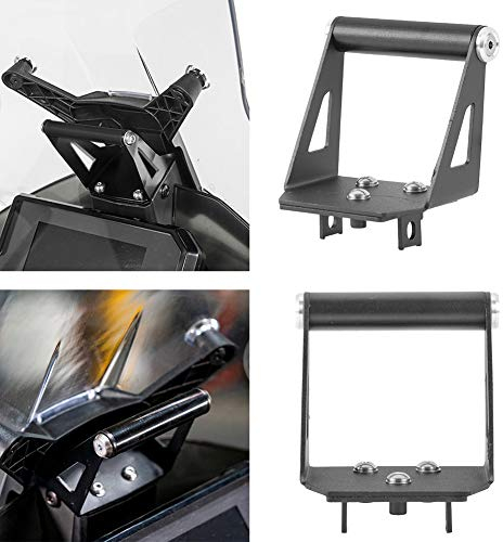 Lorababer Motorradständerhalter Handy GPS Navigationsplattenhalterung für 790 Adventure R, 790 ADV Smartphone Navigation GPS Halter