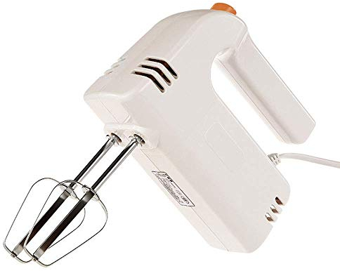 Frullino Elettrico per Uova Frullino Elettrico a Mano e Frusta per impastare Frusta elettrica da Cucina, Include robuste fruste in Acciaio Inossidabile e Ganci per impastare 150W