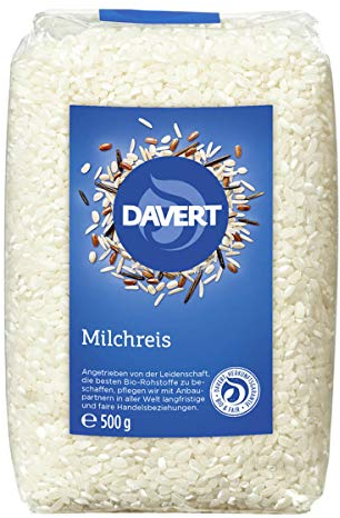 Davert - Milchreis - 500 g - 8er Pack
