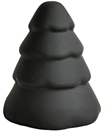 Cooee Design Snowy 15cm Black, Keramik, Weihnachtsbaum, Tanne, Weihnachtsdekoration