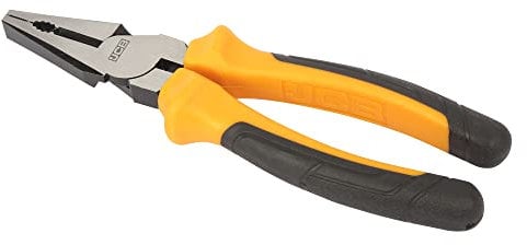 JCB 180mm 7'' Combination Pliers, Heavy-Duty Steel Head - 3 Year Standard Warranty