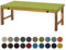 Aselbia Bankauflage Sitzkissen 100X45X5CM,Waschbare Rutschfestes Bankkissen Sitzauflage Bequeme Bankpolster für Bank, Fensterbank, Gartenmöbel, Terrasse, Drinnen,Frucht Grün
