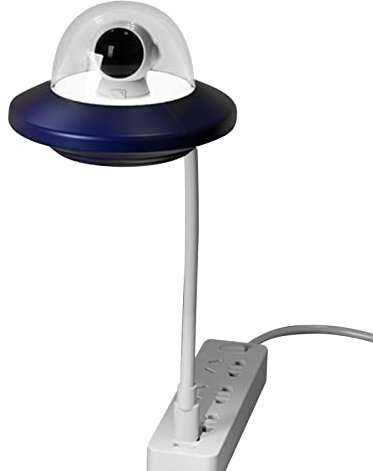 Sakamura UFO Lampe de bureau à DEL astronaute pour la maison | Lampe soucoupe volante d'astronaute, détection et télécommande infrarouge, lampes de bureau, veilleuse pour chambre à coucher