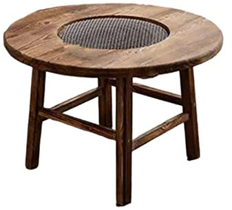 tavolo barbecue Tavolo da barbecue for forno a carbonella da esterno Forno a carbone pieghevole for barbecue in legno for uso domestico Tavolo da stufa Tavolo da tè Interno ed esterno ( Size : 92cmx53