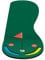 GYMAX Golf Putting Green Set, Par 3 Golf Putting Mat with Golf Hole Gasket, Training Aid Put Cup & Flag, Indoor Outdoor Practicing Putt Green Carpet for Office Backyard, 300 x 95cm
