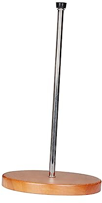 ABOOFAN Solid Wood Base Wine Decanter Drying Stand Decanter Drainer Holder for Countertop Use Removable Wine Carafe Drying Support