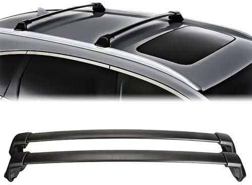 LVVBU Auto Aluminium Dachträger für Honda CRV 2012-2016 Dachgepäckträger Querträger Cargo Gepackträger Zubehör