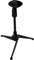 Anneome Mic Stand for Desktop Strong Material Podcast Microphone Holder Clip Stable Base Black