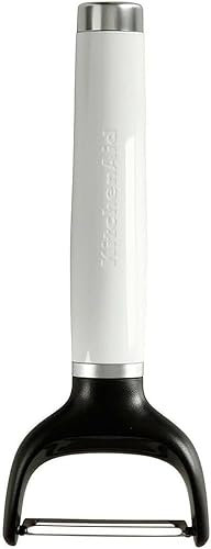 KitchenAid Peeler I Potato Peeler I Fruit Peeler I Y Peeler I Movable Straight Blade I Y Peeler I White 6727