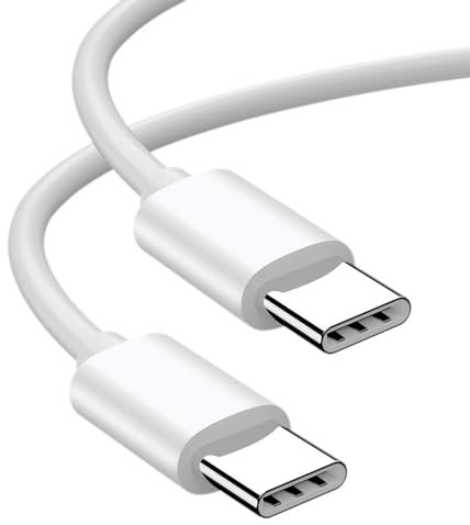 Cavo USB C USB C, 100W PD Cavo USB Type-C to Type-C QC4.0, 5A Ricarica Rapida Tipo C a USB C Compatibile per iPhone 16 15 Pro Max Samsung Galaxy S24 S23 Sony LG iPad Pro/Air MacBook Pro/Air,1M