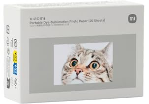 Xiaomi Tragbares Fotopapier für Farbstoffsublimation, 20 Blatt