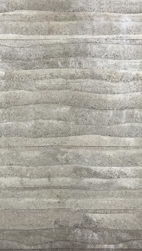 Livingwalls Beton-Fototapete – Grau – Wandbild XXL 1,59 x 2,80 m | Urbane Betonoptik als Akzentwand – matte Vliestapete, ansatzfrei & spurlos abziehbar – für Wohnzimmer, Flur & Büro