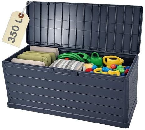 Gartenbox Wetterfest Auflagenbox Wasserdicht 350 L