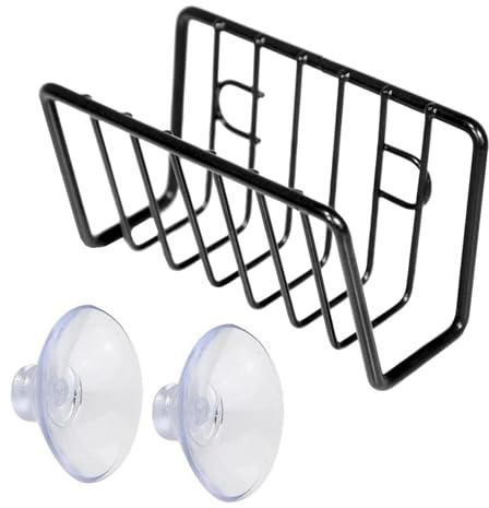Égouttoir Éponge Support À Ventouse, Porte-Chiffon Sans Perçage Pour Cuisine, Anti-Rouille Et Polyvalent, Facile À Installer Pour Les Familles Et Les Personnes Qui Veulent Garder La Cuisine Ordonnée