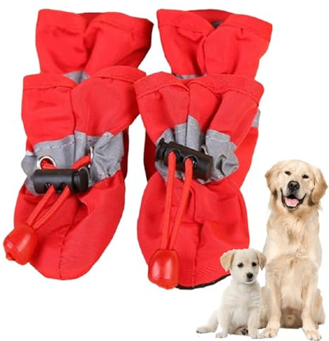 Hundestiefel, rutschfeste Haustierschuhe, weicher Pfotenschutz, verstellbarer Kordelzug, atmungsaktive Stiefel für Katzen und kleine mittelgroße Hunde auf heißem Bürgersteig