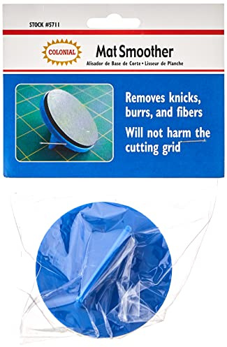 Colonial Needle Rotary mat Smoother, Blue